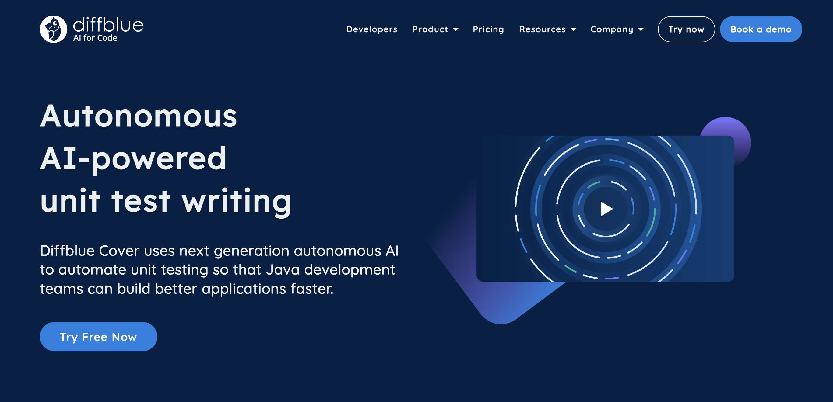 Diffblue Cover unit test generation