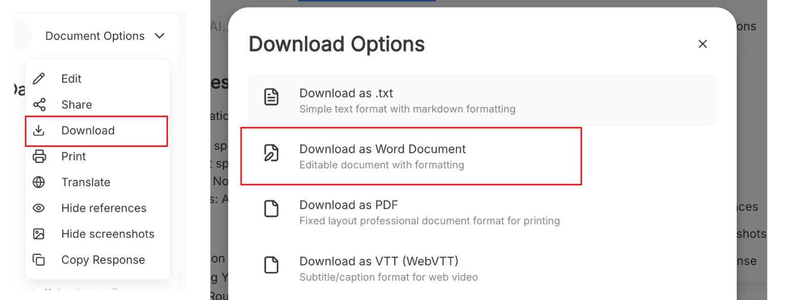 Download completed SOP document