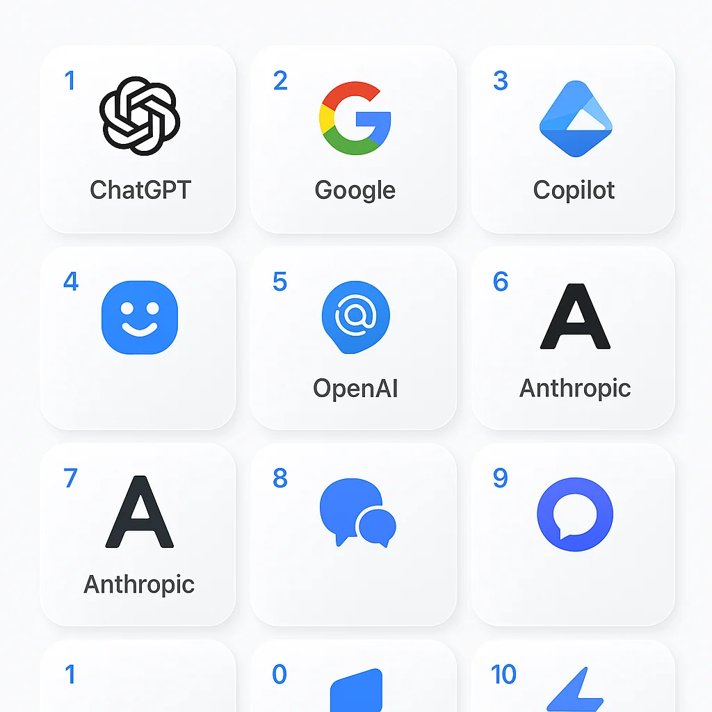 Best Free AI Chatbots Comparison 2026