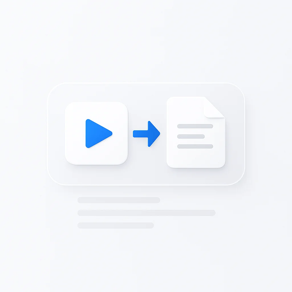 How to Convert Video to Document: Best Methods and Tools 2026