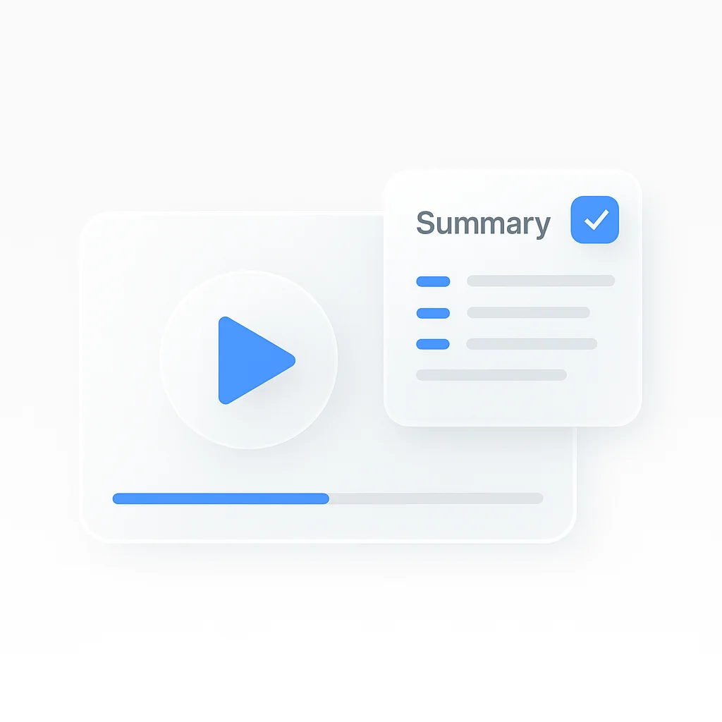 Timestamped Video Summaries: How to Use ScreenApp AI Analysis