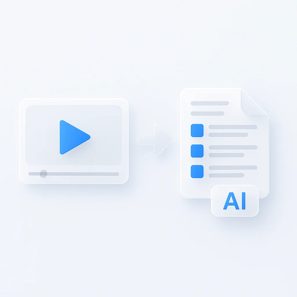 How to Create an SOP from a Video with AI (2026 Guide)