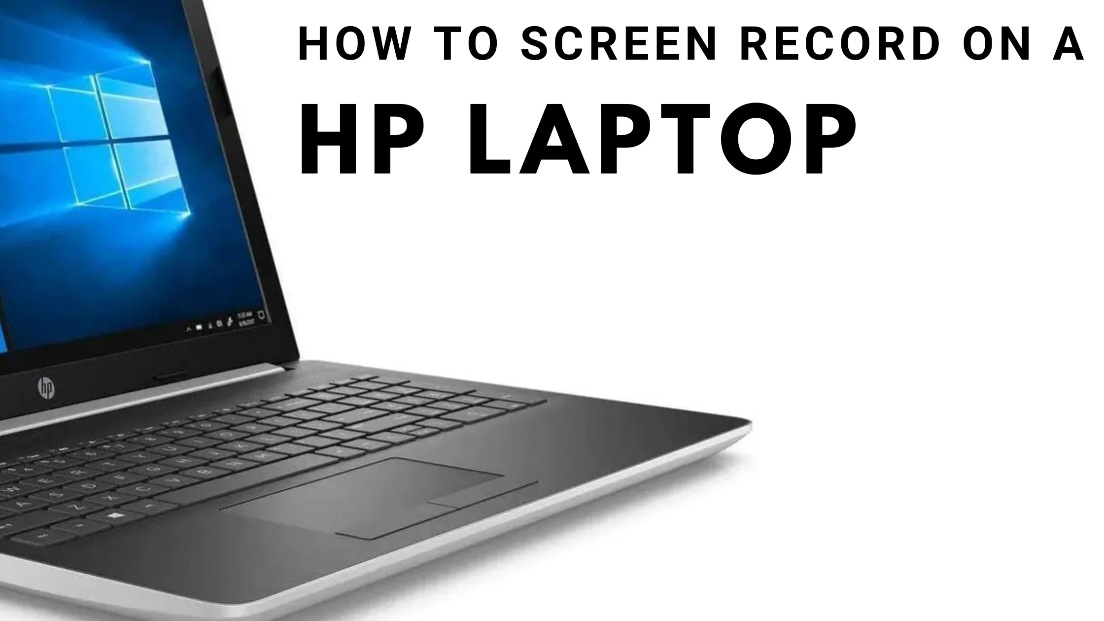 Comment faire une capture d'écran vidéo sur un ordinateur portable HP