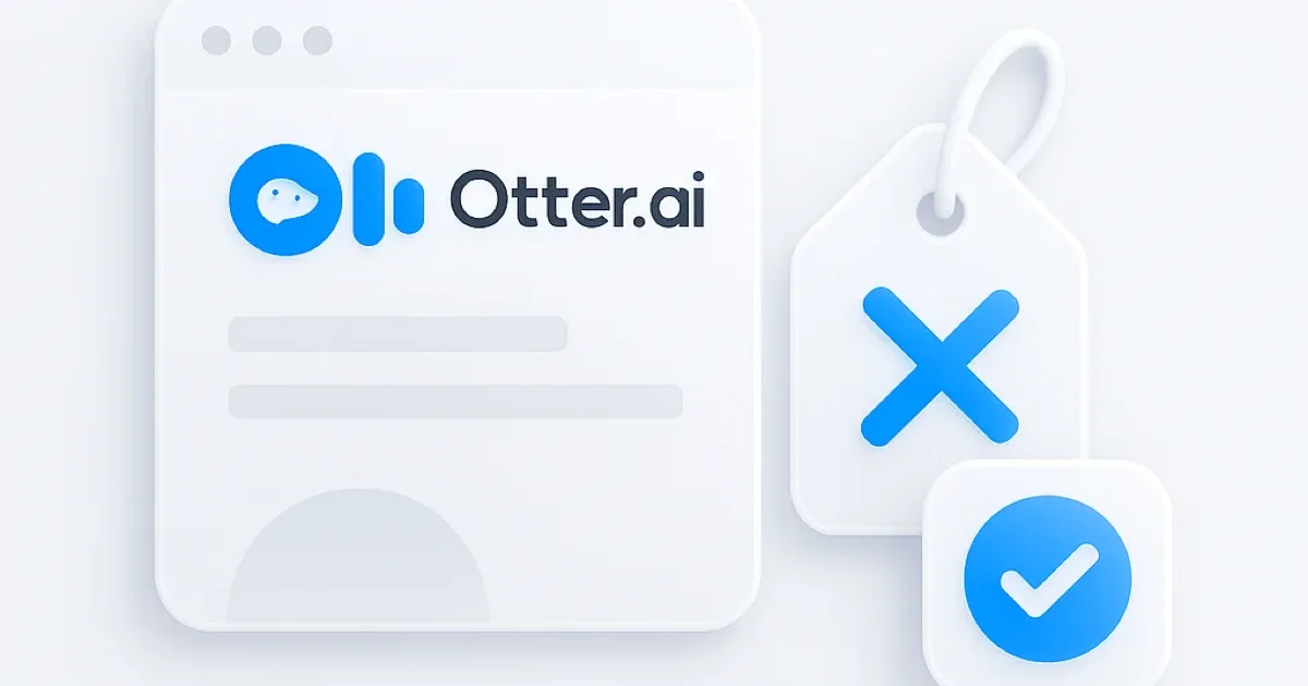 Otter.ai Pricing 2026: Best Alternatives if You Hit the Limits