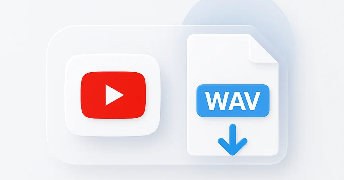 YouTube to WAV: 5 Converters Tested (Free YouTube Audio Downloader for WAV)